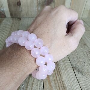Rose Quartz Crystal Bracelet